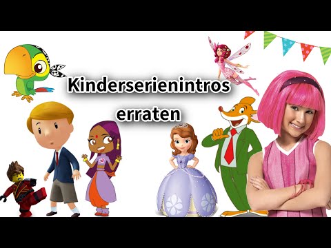Kinderserienintros erraten (Kika,Toggo & Disney)