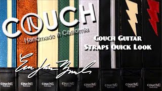Video thumbnail for Couch Guitar Straps Quick Look by Eric Jason Brock