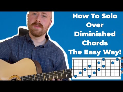Soloing Over Diminished Chords THE EASY WAY! - Gypsy Jazz Guitar
