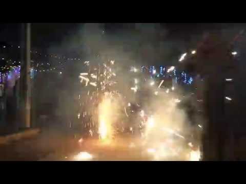 Albesti (Constanta) -Artificii  de revelion la Ias Albesti