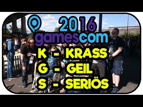KRASS,GEIL & SERIÖS :D - GAMESCOM 2016 VLOG - SachsenLetsPlayer