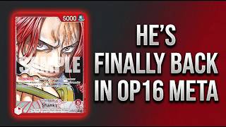 The Return of the King! Shanks OP09 Leader is UNSTOPPABLE in OP16!