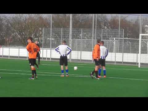 3-3-2018 IJFC 11 - VV De Meern 10 com 5-8  Joeri gevloerd, Jos schiet penalty onbrsplk binnen (4-7)