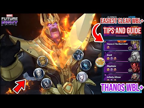 Easiest 😍 New WBL+ Thanos Clear Tips And Guide | Marvel Future Fight 