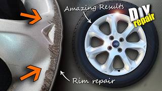 How to Repair Alloy Wheels at Home (4 DIY Methods) Kerbed Rims