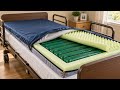 HEALTHLINE Gel Foam Mattress Overlay, 76 × 34 × 3.5 Inches — Waterproof Cover & 4 Corner Straps