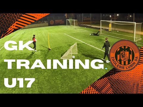 AP KGHM Zagłębie Lubin U17 - Punching the ball & Goal defense