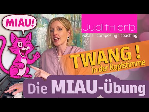 Twang in der Kopfstimme üben - mit der Miau-Übung! 😺🎤🎶