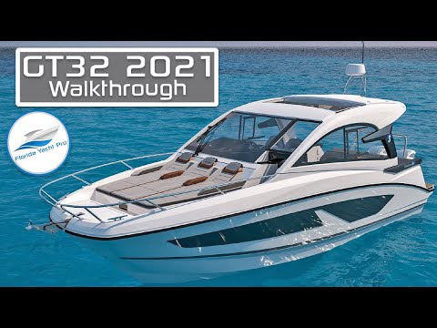 GT32 Outboard 300HP Verado 2021 | Best Value Express Cruiser & Day Boat | New Arrival from Beneteau