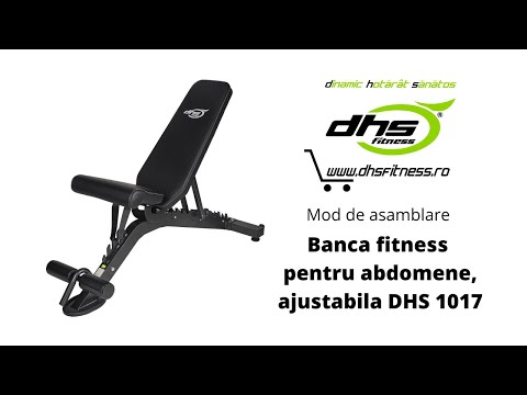 Banca abdomene reglabila DHS 1017