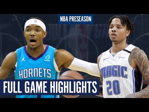 HORNETS vs MAGIC - Full Game Highlights - NBA Preseason 2020