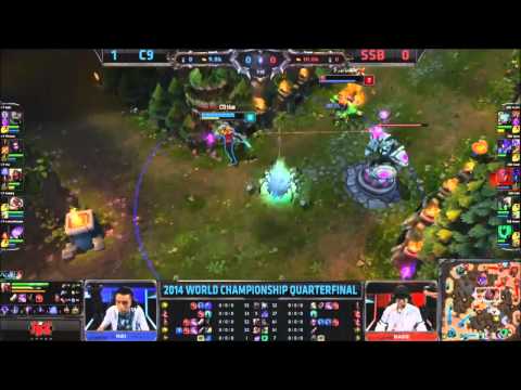 C9 vs SSB First Blood dive