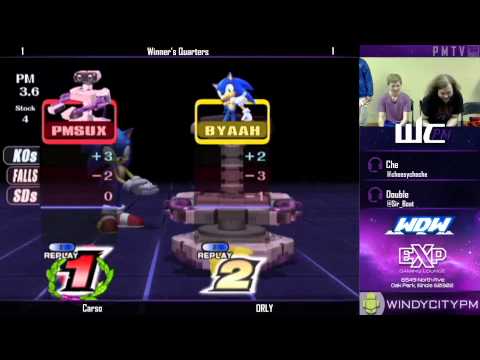 WDW 9/16/15 Carso (ROB) vs ORLY (Sonic/Peach/Falcon) Winner's Quarters