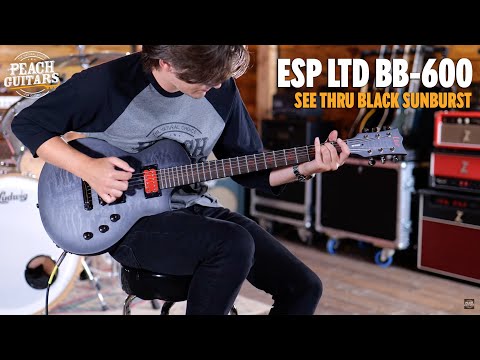 Электрогитара LTD BB-600 BARITONE (SEE THRU BLACK SUNBURST SATIN) - фото 1 - id-p3166336313