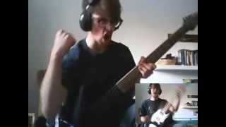 Crimson Moonlight -  The cold grip of terror Guitar Cover