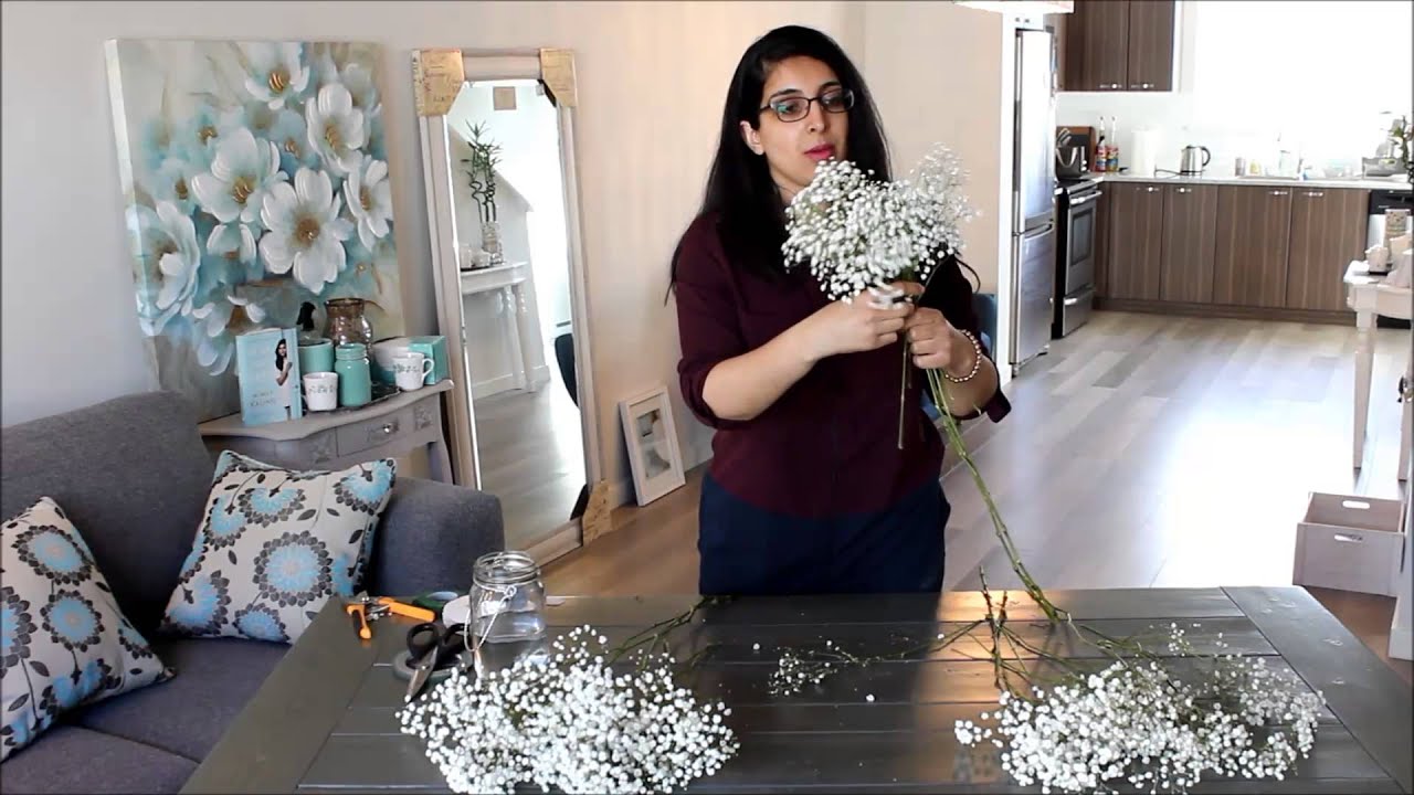 DIY Baby's Breath Bouquet