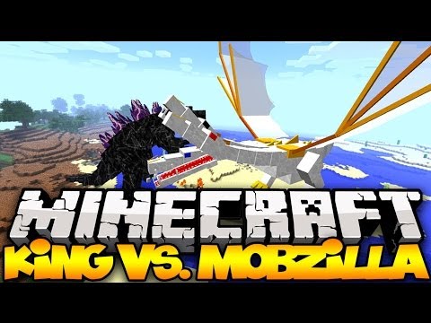 "THE KING VS MOBZILLA" - Minecraft Mob Battles | MOST POWERFUL MOBS IN MINECRAFT! (OreSpawn Mod)