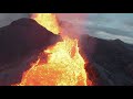 Vulkan In Island Drohne Stürzt In Lavastrom