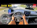 340HP Toyota GR Yaris Meets Porsche Panamera On AUTOBAHN