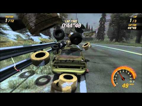 Flatout Ultimate Carnage Playthrough: Race 25
