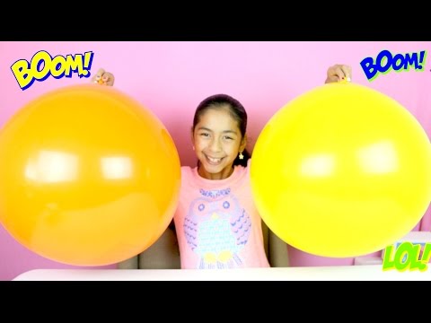 2 Giant Balloons Surprise Frozen Lalaloopsy Avengers LPS Minions Masha and the Bear| B2cutecupcakes Video