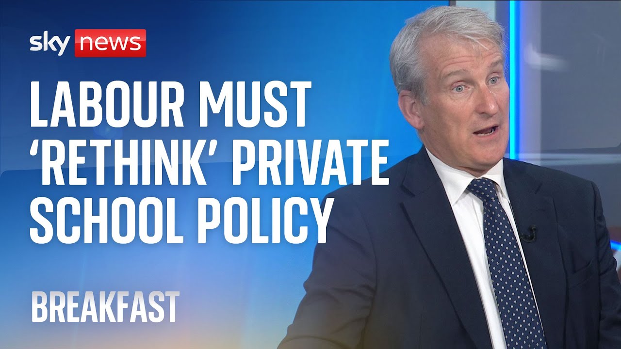 Labour must 'rethink every aspect' of VAT private school policy, Damian Hinds MP says