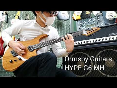 Ormsby Guitars HYPE G6 MH - Black Guitars