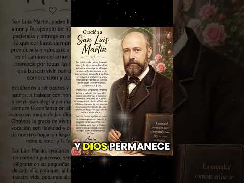 oración a San Luis Martín