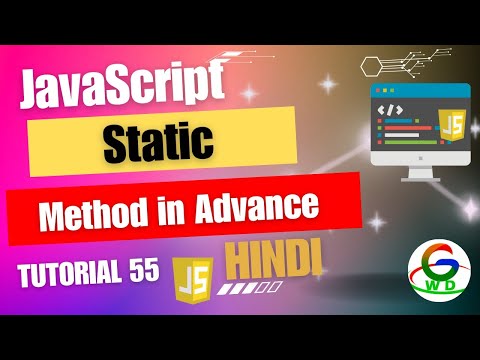 Javascript Static Methods In Depth Guru Web Developer Javascript Tutorial In Hindi