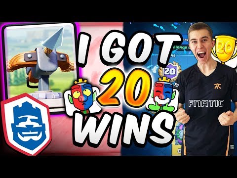 WINNING 20 WIN CHALLENGE w/ 2.9 XBOW DECK! — Clash Royale