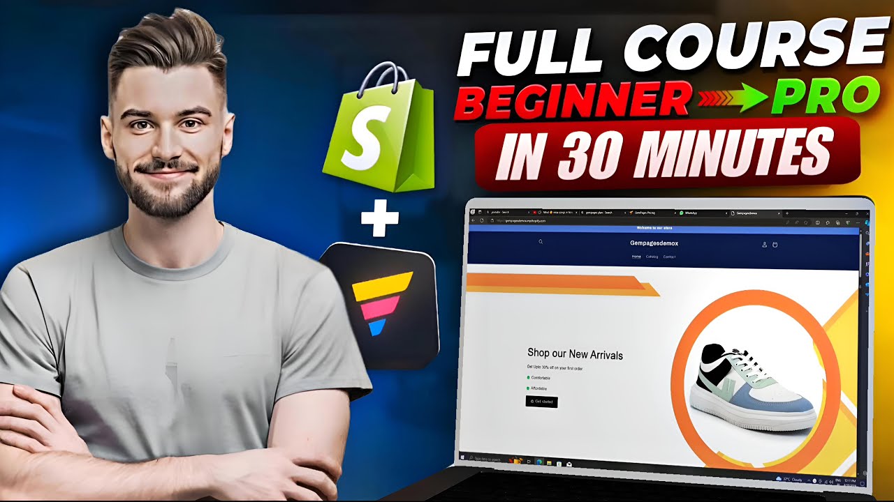Gempages Shopify Page Builder Tutorial 2026 (FOR BEGINNERS)