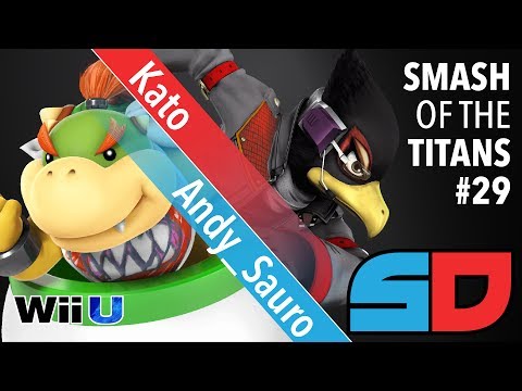 Smash of the Titans #29 - Winner Ro32: Andy_Sauro (Bowser Jr.) vs DMG|Kato (Falco)