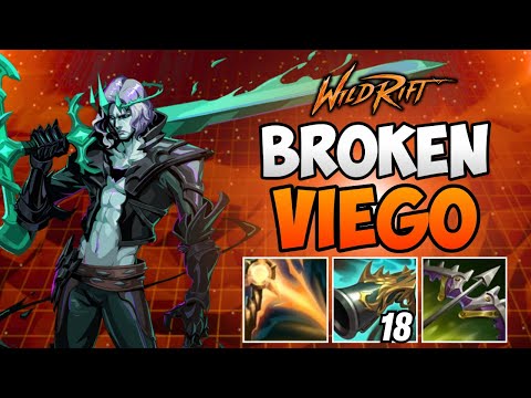 Wild Rift: Viego but I get 1 kill per minute in Challenger