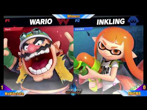 Ultimate SmashaPalooza #5: Winners - MaNiAcJaCe (Wario) vs ENiGMA (Inkling)