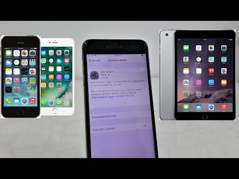 iOS 12.4.4 Update for iPhone 6s, 6s Plus, 5s, iPad Air, iPad Mini