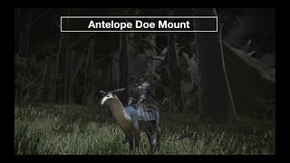 Final Fantasy XIV - Antelope Doe Mount