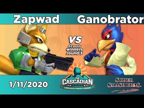 The Cascadian - Zapwad (Fox) vs Ganobrator (Falco)