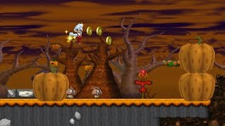 Newer Super Mario Bros Wii -  Pumpkin Boneyard (Co