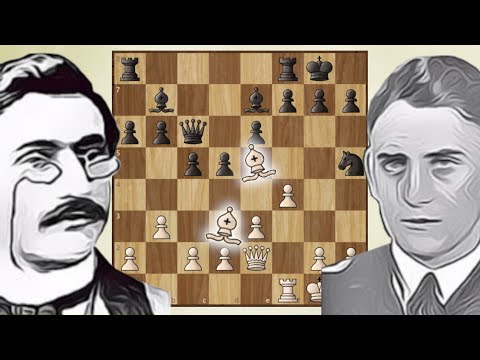 DEBIUT BIRDA z ZABÓJCZYMI GOŃCAMI || Emanuel Lasker - Johann Hermann Bauer, 1889