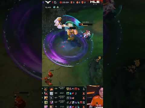 DRX Rascal Renekton SoloKill HLE ZEKA Akali - DRX vs HLE 2023 LCK Spring #shorts