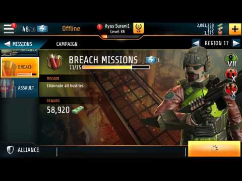 Kill Shot Bravo Region 17=12 Breach Mission Complete