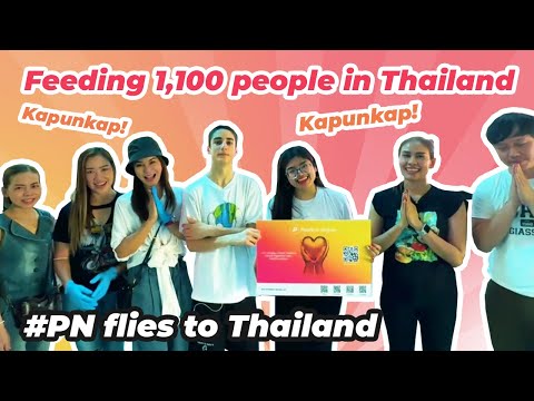 Feeding 1100 People in Thailand