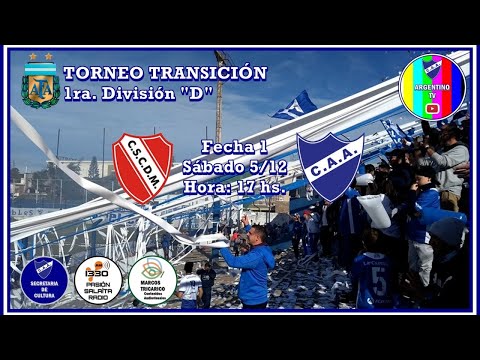 #PRIMERA D | MUÑIZ - ARGENTINO (R)  | Fecha 1