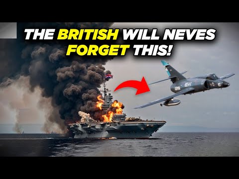 This is how Argentina DESTROYED the BRITISH SHIP in just 4 MINUTES | Falklands War