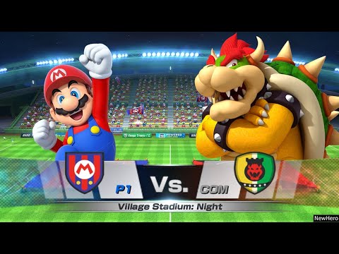 Mario Sports Superstars - Team Mario Vs. Team Bowser