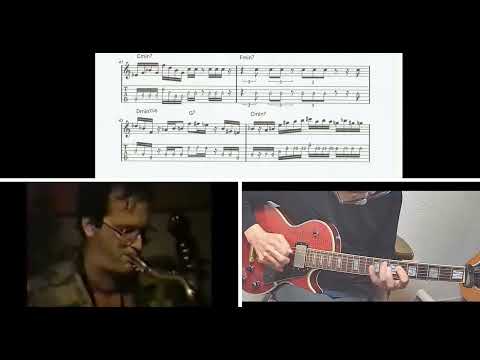 BLUE BOSSA Michael Brecker Solo Transcription