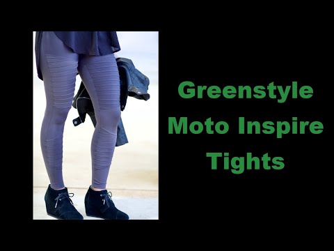 Greenstyle Inspire Moto Tights Sewing Tutorial