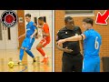 I Played in a PRO FUTSAL MATCH & We Got a RED CARD... (Football Skills & Goals)