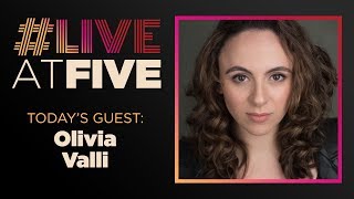 Broadway.com #LiveatFive with Olivia Valli of JERSEY BOYS video