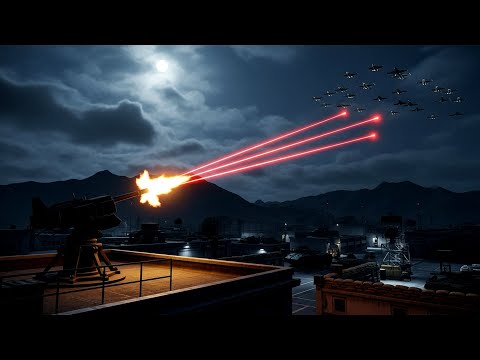 Anti-Air Tank vs MiG-29 & Su-27 - Fighter Jets - Air Defense System - Toyota AA - Simulation